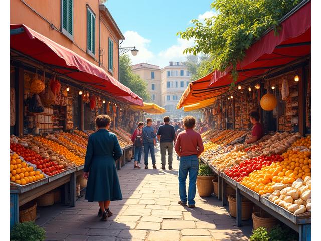 Mercados locales gastronómicos
